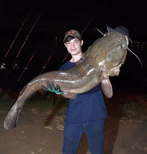 Teen Catches Huge Catfish At Night On Lake Wylie In SC Raleigh News