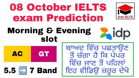 08 October 2022 Ielts Exam Prediction 8th Oct Exam Prediction 2022 13 Oct Exam Academic