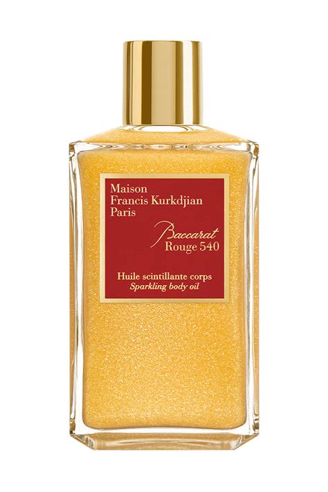 Масло-шиммер для тела Baccarat Rouge 540 — Парфюмист