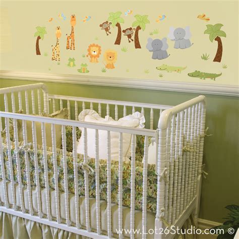 Jungle Animal Wall Decals - Wall Decals - san francisco - by Lot 26 ...