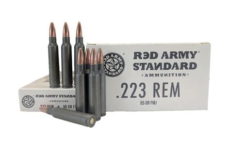 Red Army Standard Rem Gr Fmj Steel Case Box Sportsman S