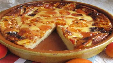 Flan Aux Abricots Et à La Vanille Fondant Et Super Bon