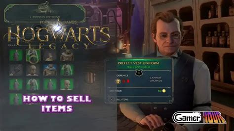 Hogwarts Legacy: How To Sell Items - GamerHour