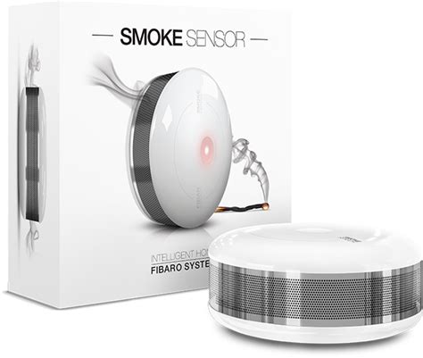 Smoke Sensor Flame And Smoke Detection Fibaro