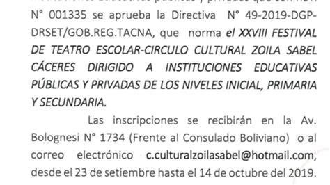 Xxviii Festival De Teatro Escolar Noticias Unidad De Gesti N