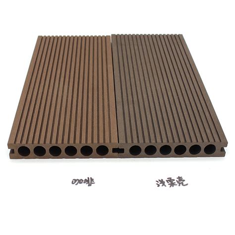 Traditional Hollow Wpc Decking Mm Eco Friendly Outdoor Composite