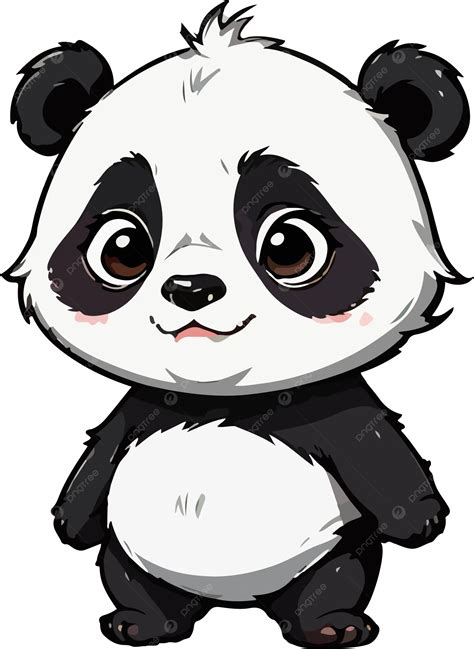 Cute Panda Cartoon Character Panda Clipart Cute Clipart Cartoon