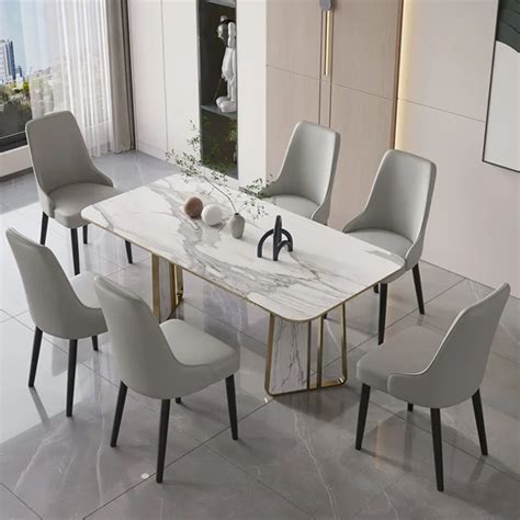 Sillas De Comedor De Lujo Para El Hogar Muebles Modernos De Metal