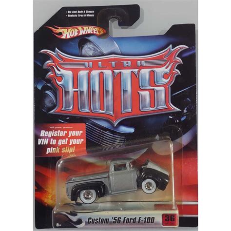Hot Wheels Custom Ford F Ultra Hots Pickup Cinza Shopee Brasil