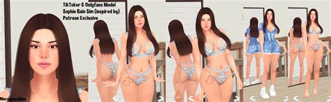 Sexy Sim Brunette Babe Cara The Sims 4 Sims LoversLab