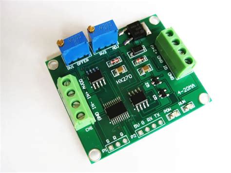 1PCS X load cell amplifier 4 20ma / load cell transmitter / Weight ...