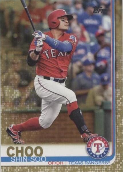 2019 Topps Gold 102 Shin Soo Choo 2019 For Sale Online EBay