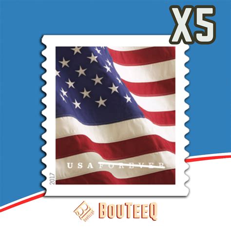 Us Flag Stamps Bouteeq