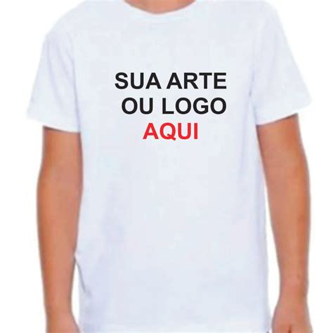 Kit De Camisetas Infantil Personalizada R A Unidade