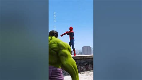 Best Fight Hulk Vs Spiderman 😨😨🙌🙌😍😍 Youtube