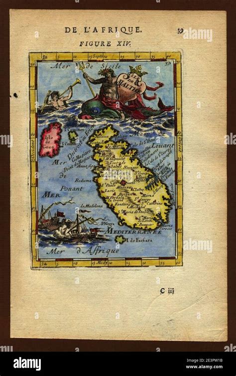 Mapa de malta vintage fotografías e imágenes de alta resolución Alamy