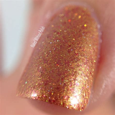 Pretty And Polished Babes Of Broadway Collection Swatch And Review Naked Without Polish