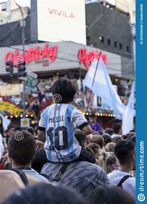 Buenos Aires Argentina December Happy Argentine Football