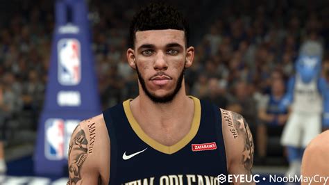 Lonzo Ball Cyberface Hair And Body Model Dual Version By Noobmaycry