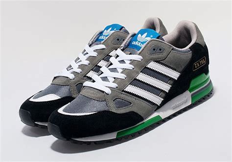 adidas Originals ZX 750 - Grey - White - Black - Green - SneakerNews.com