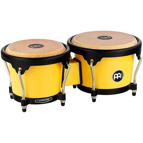 Meinl Hb50iy Illuminating Yellow Journey Series Bongo Bongos