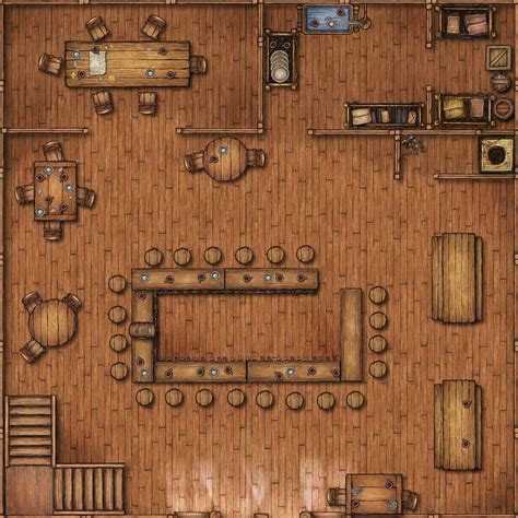 Pirate Tavern : r/battlemaps