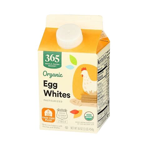 Organic Cage Free Liquid Egg Whites 16 Oz At Whole Foods Market