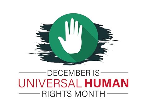 Premium Vector Human Rights Day Is Observed By The International