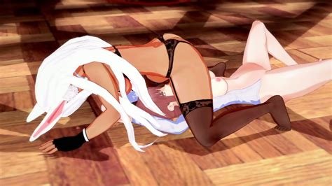 Makima X Rumi Usagiyama Futa Hentai Sex