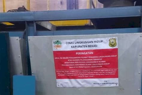 Melanggar Ketentuan Pabrik Ban Di Cikarang Dihentikan Produksinya Oleh