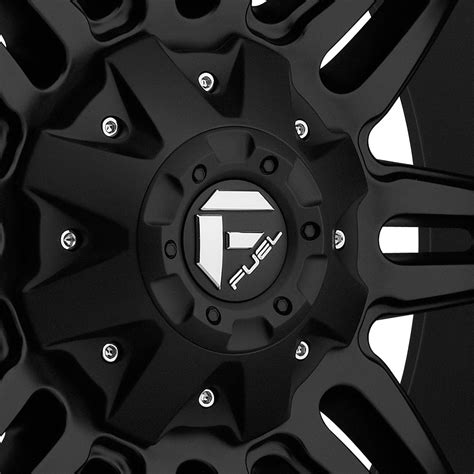 Fuel Hostage Wheels Matte Black Rims