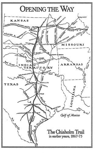 Chisholm Trail Map