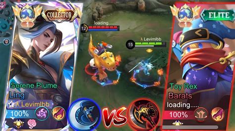 LING LEVIMLBB VS NEW META BUFFED BARATS JUNGLER WHO WILL WIN