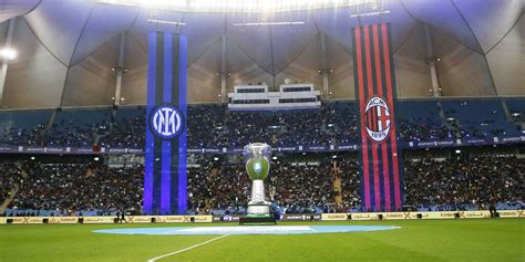 LIVE Supercoppa Italiana Milan Inter Pioli Vs Inzaghi Per Il Primo