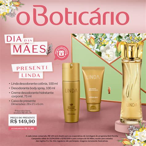 O Boticário anuncia promoções para o Dia das Mães Clic Camaquã