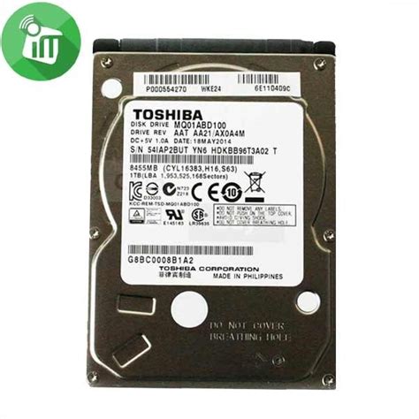 Toshiba Internal Sata Hard Drive 1TB