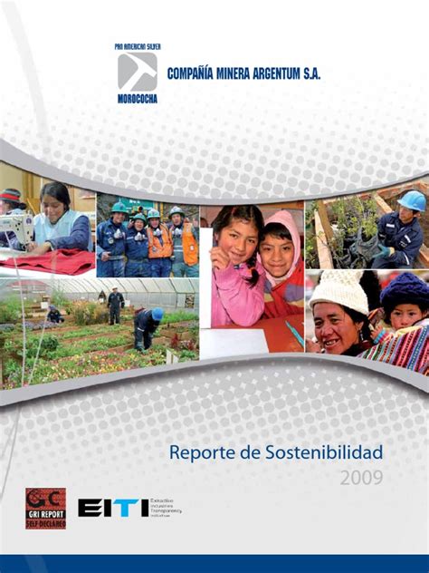 PDF RSE Reporte de Sustentabilidad de Compañía Minera Argentum