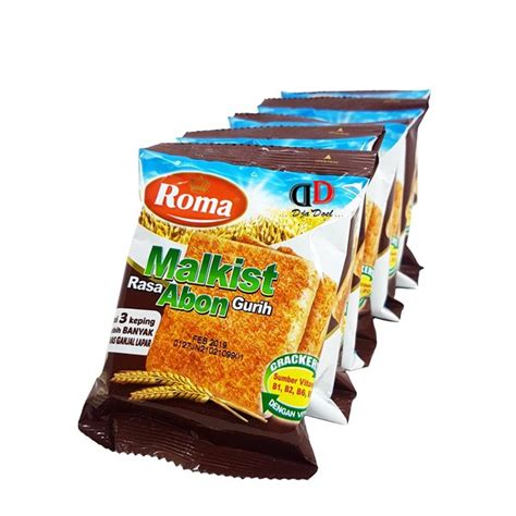 Jual Malkist Roma Abon Sachet Gr Renceng Isi Pcs Shopee Indonesia