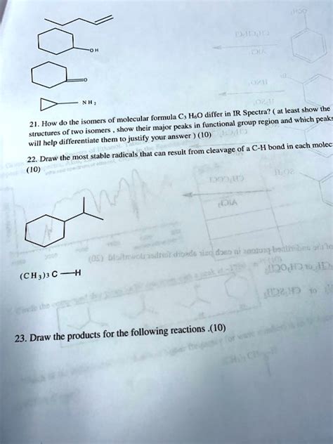 SOLVED: At least, how do the molecular formulas C2H6O and C3H8O differ ...