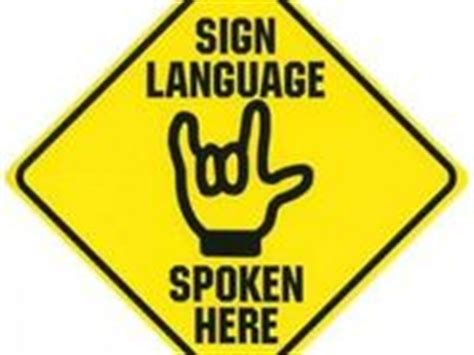 Sign Language, Deafness, Deaf Culture, Hand Signals