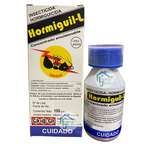 Hormiguicida Liquido Hormiguil L 100cc Ghresa HogarJardín