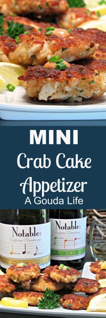 Mini Crab Cake Appetizer Recipe From A Gouda Life Kitchen