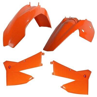 CEMOTO Set Plastique Replica Orange KTM 125 EXC 2005 2007 EBay