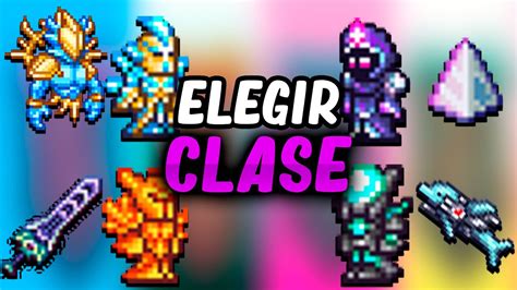 CÓMO ELEGIR UNA CLASE EN TERRARIA QUÉ SON LAS CLASES Maggieozs YouTube