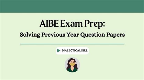 Aibe Prep Important Dates Syllabus Previous Year Question