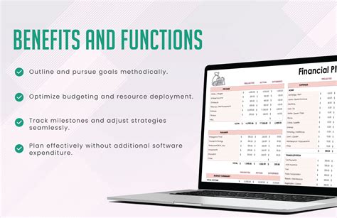 Financial Planning Template in MS Excel, Google Sheets - Download | Template.net