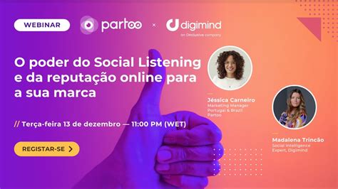 Partoo x Digimind Portugal O poder do Social Listening e da reputação