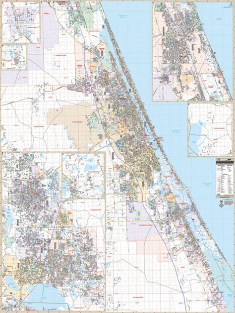 Map Of Daytona Beach Florida Area Printable Maps | Beach Map