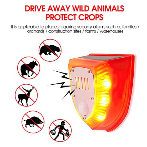 Cheap Solar Powered Infrared Motion Sensor Detector Alarm Light with ...