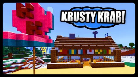 Minecraft Krusty Krab Build Youtube